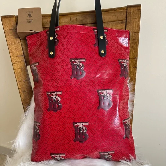 SOLD Auth Burberry Limited Edition London Tote Bag NEW - Picture 6 of 16